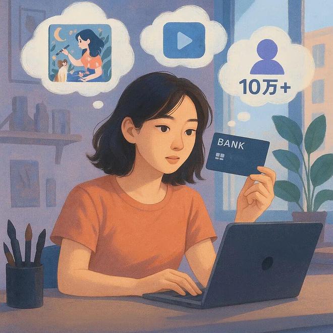 秒贷款！华为全栈AI加速让银行及时看见尊龙凯时链接靠10万+粉丝北漂插画师(图7)